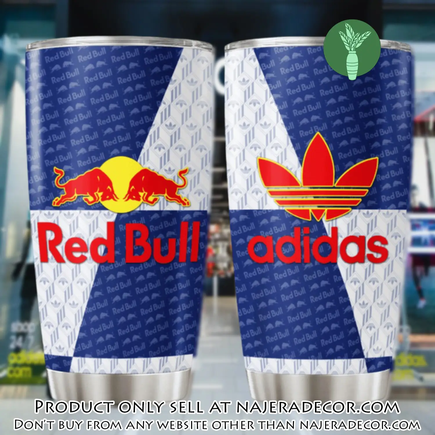 Adidas red bull stainless steel tumbler 20oz30oz njr3135511
